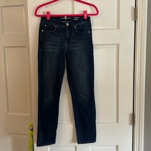 EUC 7 for all mankind jeans sz 25